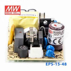 EPS-15-48 15W 48V0.313A单路输出低空载损耗高效率明纬裸板开关电源
