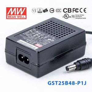 GST25B48-P1J 25W 48V0.52A高效能低空载损耗绿色节能桌上型适配器