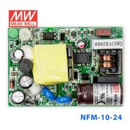 NFM-10-24 10W  24V 0.42A  微漏电PCB板单路输出板上插装型医用明纬开关电源