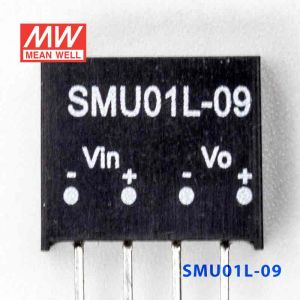 SMU01L-09  1W  5V-9V  非稳压单路输出明纬DC-DC转换模块电源