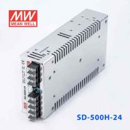 SD-500H-24  500W  72~144V  输入  24V 21A  输出有外壳明纬DC-DC转换电源