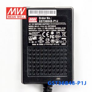 GST36B48-P1J 36W 48V0.75A高效能低空载损耗绿色节能桌上型适配器