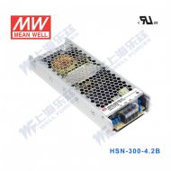 HSN-300-4.2B 252W 4.2V60A输出超薄明纬显示屏专用电源(180~264V电压输入)