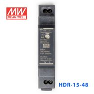HDR-15-48 15W 48V 0.32A  单路输出明纬超薄型导轨安装电源