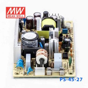 PS-45-27  45W  27V 1.7A  单路输出无外壳PCB板明纬开关电源