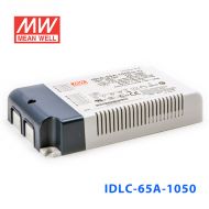 IDLC-65-1400 65W 34~46V1400mA 恒流输出无频闪二合一调光明纬LED开关电源