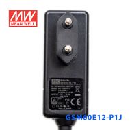 GSM60E12-P1J明纬54W80~264V输入12V4.5A输出薄壁挂式医疗适配器