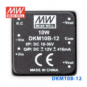 DKM10B-12 10W 18~36V 转 ±12V 416mA 非稳压双路输出DC-DC模块电源
