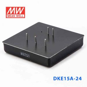 DKE15A-24  15W  9~18V 输入  ±24V  双路输出明纬DC-DC转换模块电源