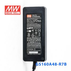 GS160A48-R7B 160W 48V3.34A 输出绿色能源明纬电源适配器(三线插口)
