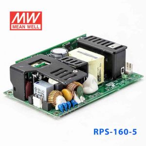 RPS-160-5  160W  5V 30A  单路输出微漏电PFC医用无外壳明纬开关电源