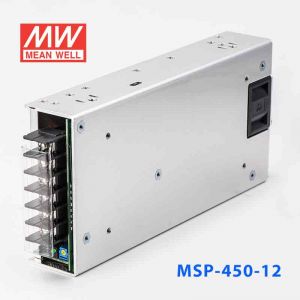 MSP-450-12  450W  12V 37.5A  单路输出带功率因素校正高可靠医疗型明纬开关电源