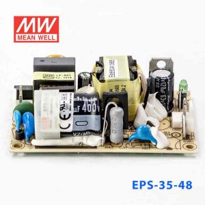 EPS-35-48 35W 48V0.75A 单路输出裸板高效低空载损耗明纬开关电源