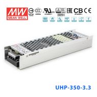 UHP-350-3.3 198W 3.3V 60A 明纬PFC高性能超薄电源