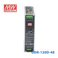 DDR-120D-48明纬120W 67.2~154V输入 48V2.5A输出导轨型DC-DC电源