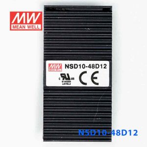 NSD10-48D12  10W  22~72V  输入 ±12V  稳压双路输出板上型明纬DC-DC变换电源