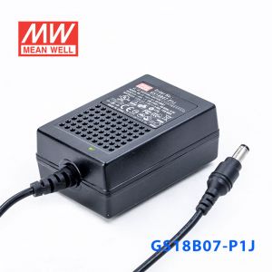 GS18B07-P1J 18W 7.5V2A 输出绿色能源明纬电源适配器(双线插口)