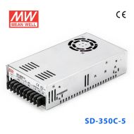 SD-350C-5  350W  36~72V 输入  5V  60A   输出有外壳明纬DC-DC转换电源