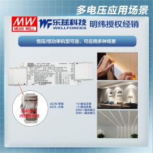 明纬40W LED电源XLC-40-H-S恒功率CCC认证0.6~1.4A输出