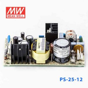 PS-25-12  25W  12V 2.1A  单路输出无外壳PCB板明纬开关电源