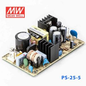 PS-25-5  25W  5V 5A  单路输出无外壳PCB板明纬开关电源