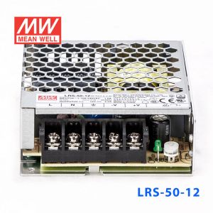 LRS-50-12 50W 12V 4.2A单路输出超薄型低空载损耗明纬开关电源