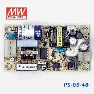 PS-05-48 5W  48V  0.11A   单路输出无外壳PCB板明纬开关电源