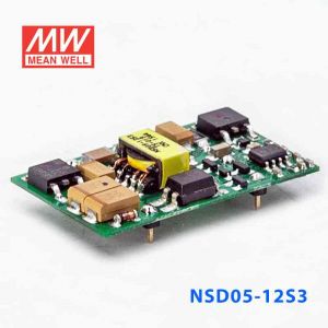 NSD05-12S3  5W  9.2~36V  输入 3.3V 稳压输出板上安装型明纬DC-DC变换电源