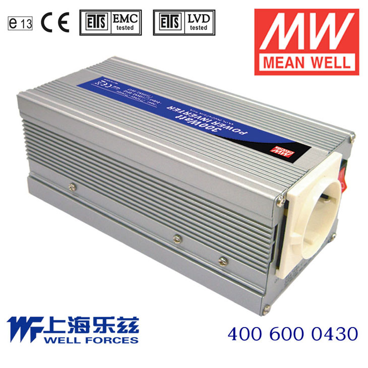 A302-300-B2  300W  24VDC-110VAC 修正正弦波输出明纬车载逆变电源