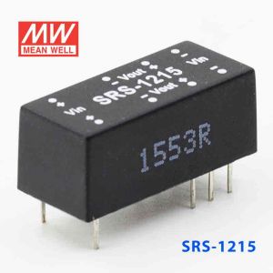 SRS-1215  0.5W  12V-15V  稳压单组输出明纬DC-DC转换模块电源