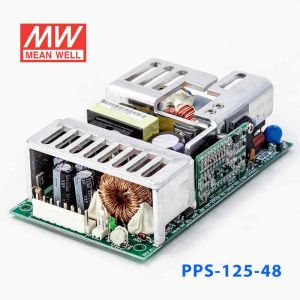 PPS-125-48  125W  48V 2.6A  单路输出带PFC功能无外壳PCB板明纬开关电源
