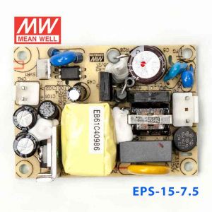 EPS-15-7.5 15W 7.5V2A单路输出低空载损耗高效率明纬裸板开关电源