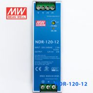 NDR-120-12 120W 12V10A单路输出明纬超薄型导轨安装电源
