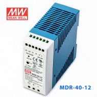 MDR-40-12 40W 12V3.33A 单输出低空载损耗DIN导轨型明纬电源