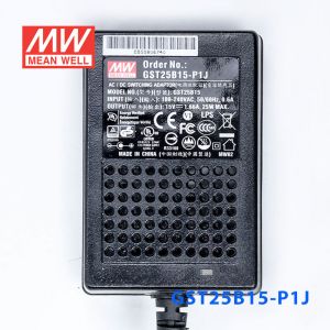 GST25B15-P1J 25W 15V1.66A高效能低空载损耗绿色节能桌上型适配器