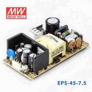 EPS-45-7.5 45W 7.5V5.4A 单路输出裸板高效低空载损耗明纬开关电源