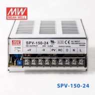 SPV-150-24 150W 24V6.25A 单路输出电压可调PFC明纬开关电源