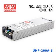 UHP-200A-4.5 4.5V 40A输出明纬超薄高效能显示屏电源