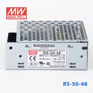 RS-50-48 50W 48V1.1A 单路输出明纬开关电源(G3系列-高性能内置有外壳)