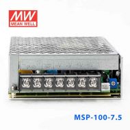 MSP-100-7.5  100W  7.5V 13.5A  单路输出带功率因素校正高可靠医疗型明纬开关电源