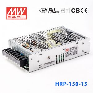 HRP-150-15 150W 15V10A 单路输出高性能内置有外壳明纬开关电源