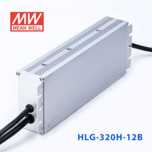 HLG-320H-12B  320W  12V 22A 强耐环境恒压+恒流PFC高效铝壳IP67防水LED电源(控制线三合一调光) 