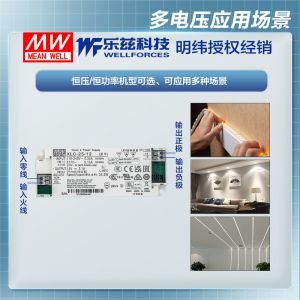 明纬25W LED电源XLC-25-12恒压CCC认证12V 2.1A输出