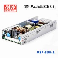 USP-350-5 350W 5V70A 单路输出U形支架带PFC功能明纬开关电源