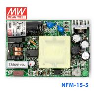 NFM-15-5  15W  5V 3A  微漏电PCB板单路输出板上插装型医用明纬开关电源