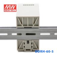 DDRH-60-5明纬50W 150~1500V输入5V10A输出宽输入导轨DC-DC转换器