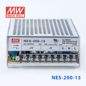 NES-200-15 200W 15V13.3A 单路输出经济型明纬开关电源(NE系列)