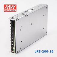 LRS-200-36 210W 36V5.9A输出（输入电压开关选择型)明纬超薄高性能开关电源 