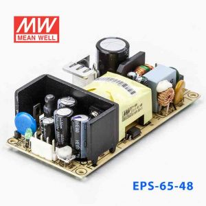EPS-65-48 65W 48V1.36A 单路输出裸板高效低空载损耗明纬开关电源