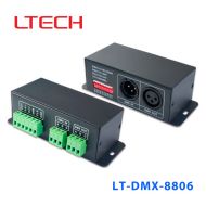LT-DMX-8806  DMX-SPI信号解码器